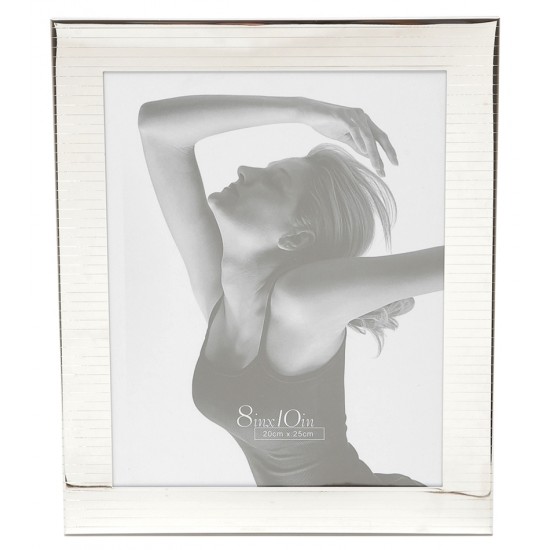 Porta Retrato 10x15cm Aço Prateado